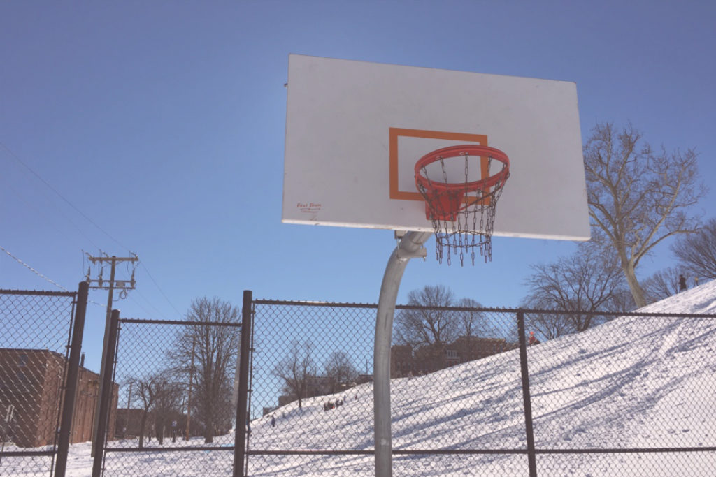 Basketball courts in Baltimore