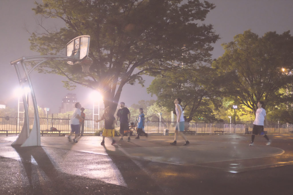 Basketball courts in Tokyo