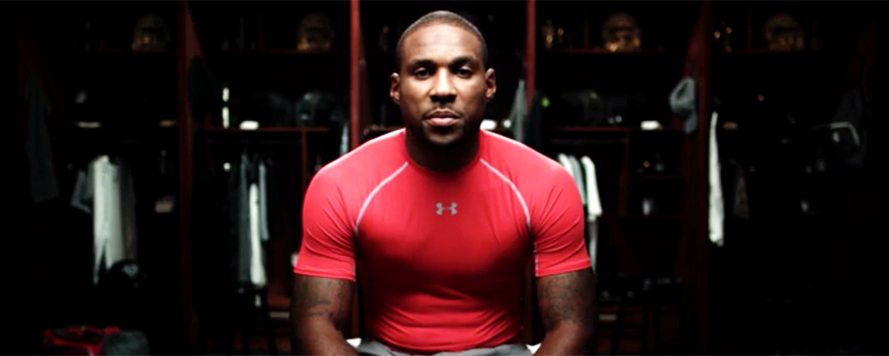 Patrick Peterson for Under Armour.