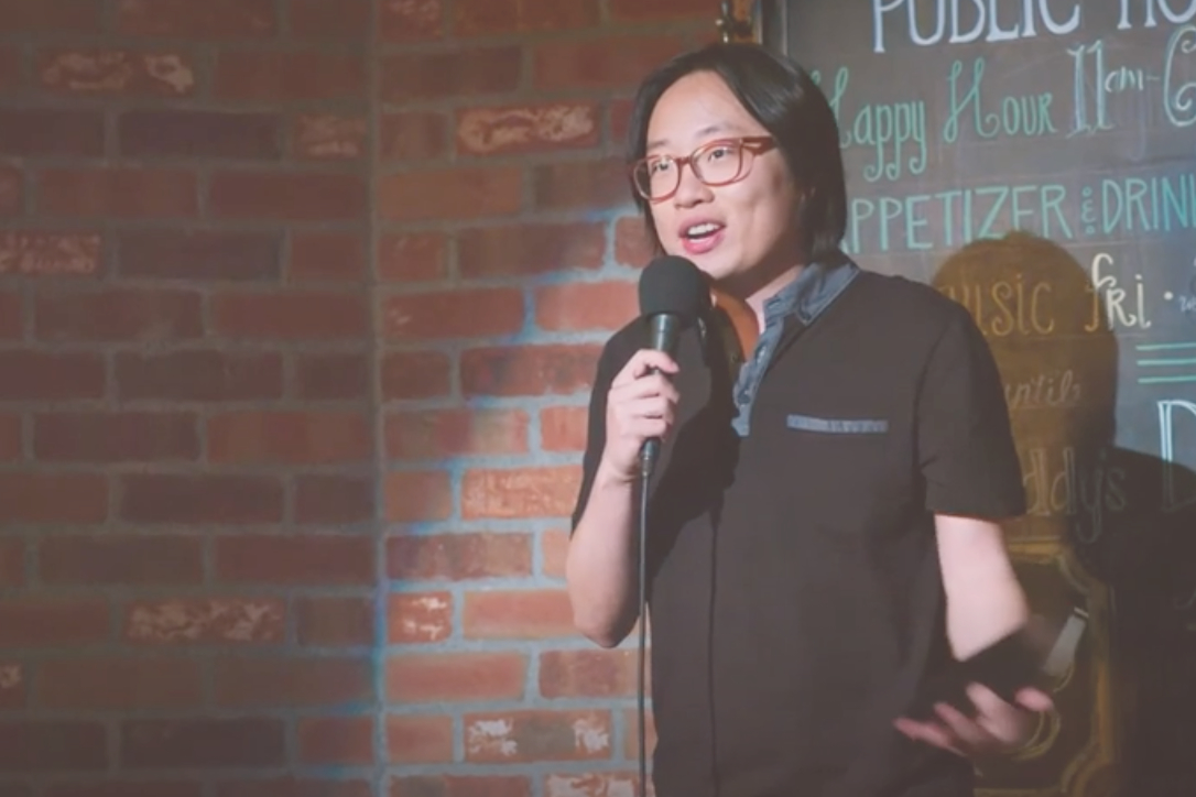 Jimmy O. Yang playing Will Chu in "The Opening Act."
